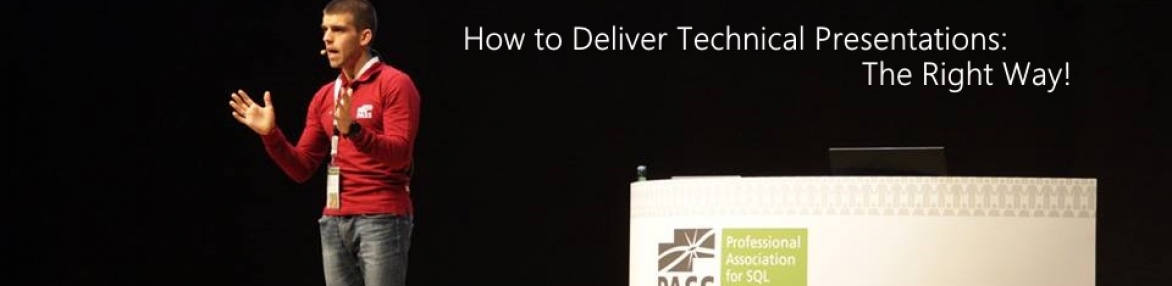 Семинар "How to Deliver Technical Presentations: The Right Way!"